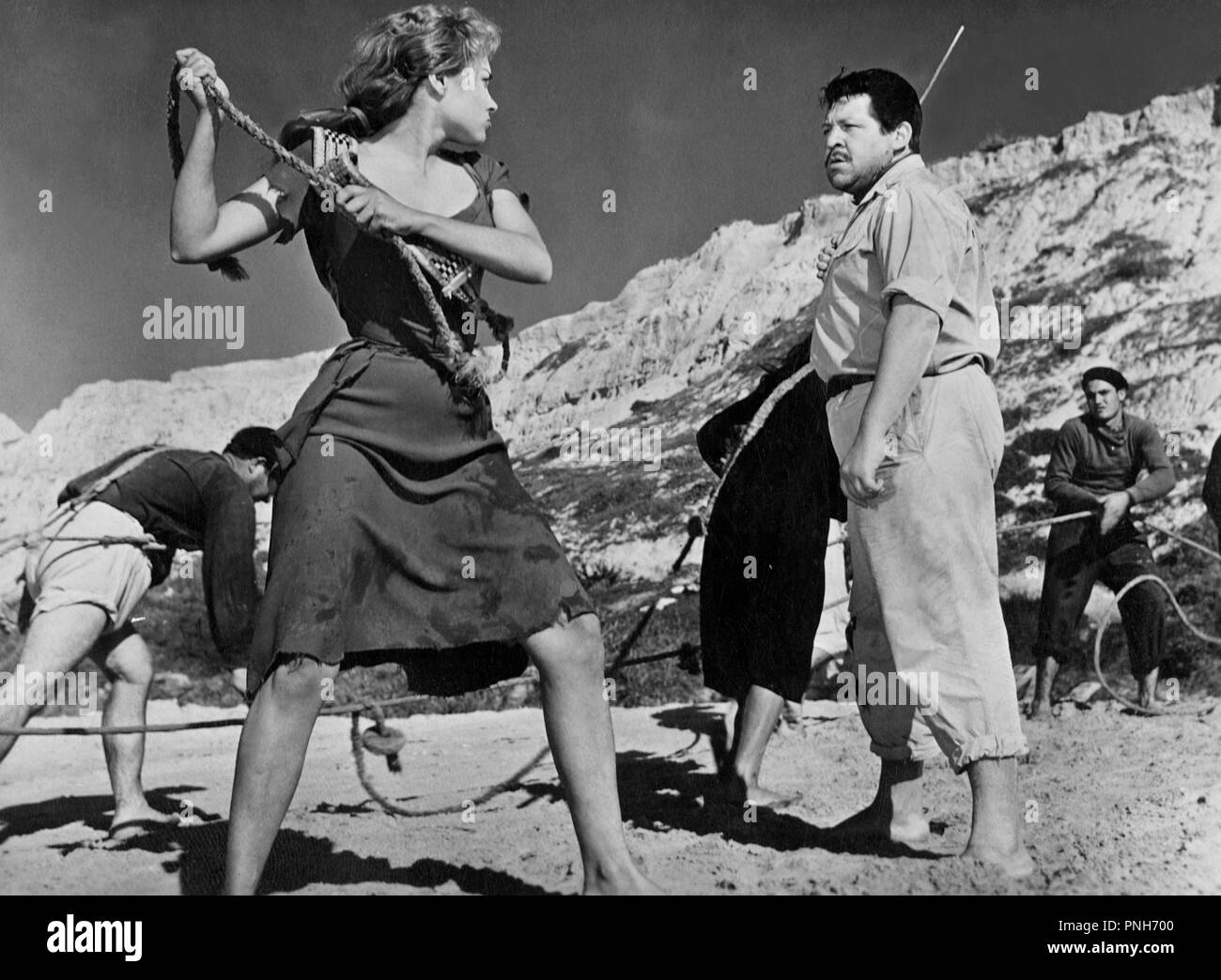 Original film title: PASION EN EL MAR. English title: PASION EN EL MAR. Year: 1956. Director: ARTURO RUIZ CASTILLO. Credit: INTERAMERICANA / Album Stock Photo