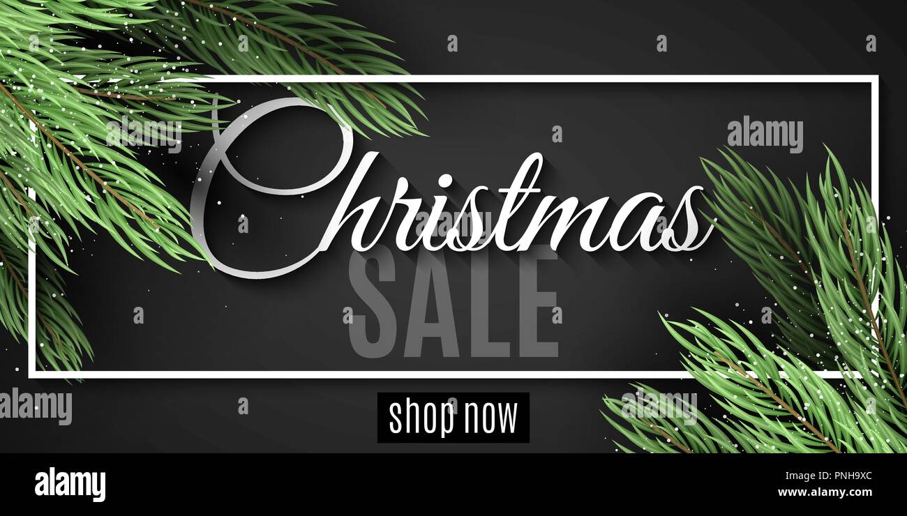 Merry Christmas Sale White Frame Christmas Tree Christmas Sale