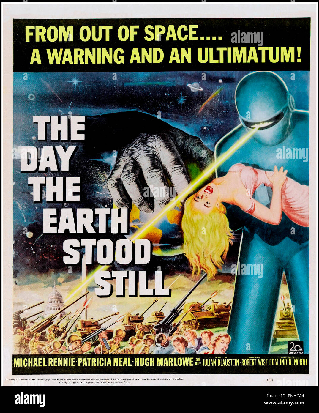 The Day The Earth Stood Still 1951 Stock Photos & The Day The Earth ...