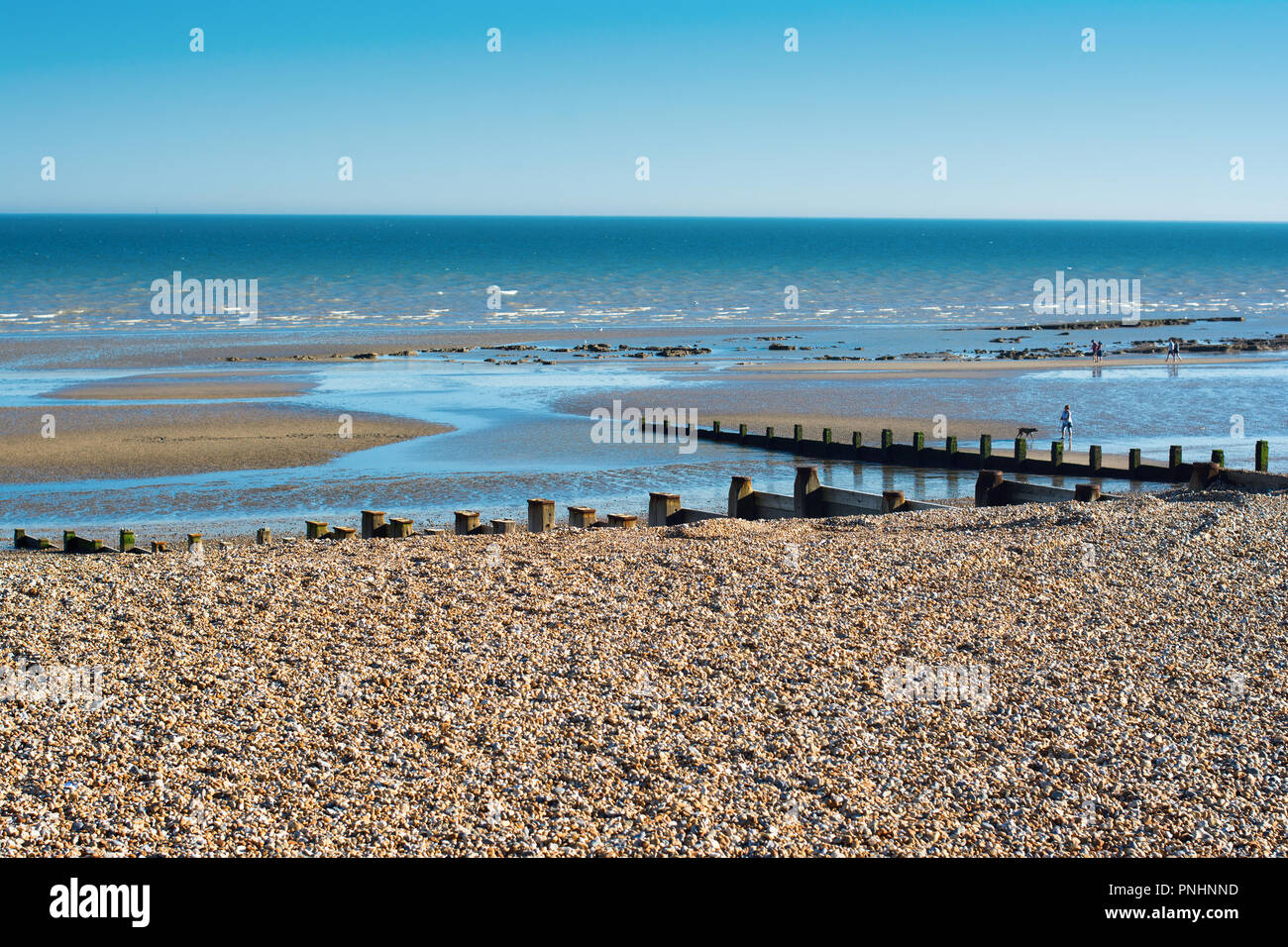 Groins on beach hi-res stock photography and images - Alamy