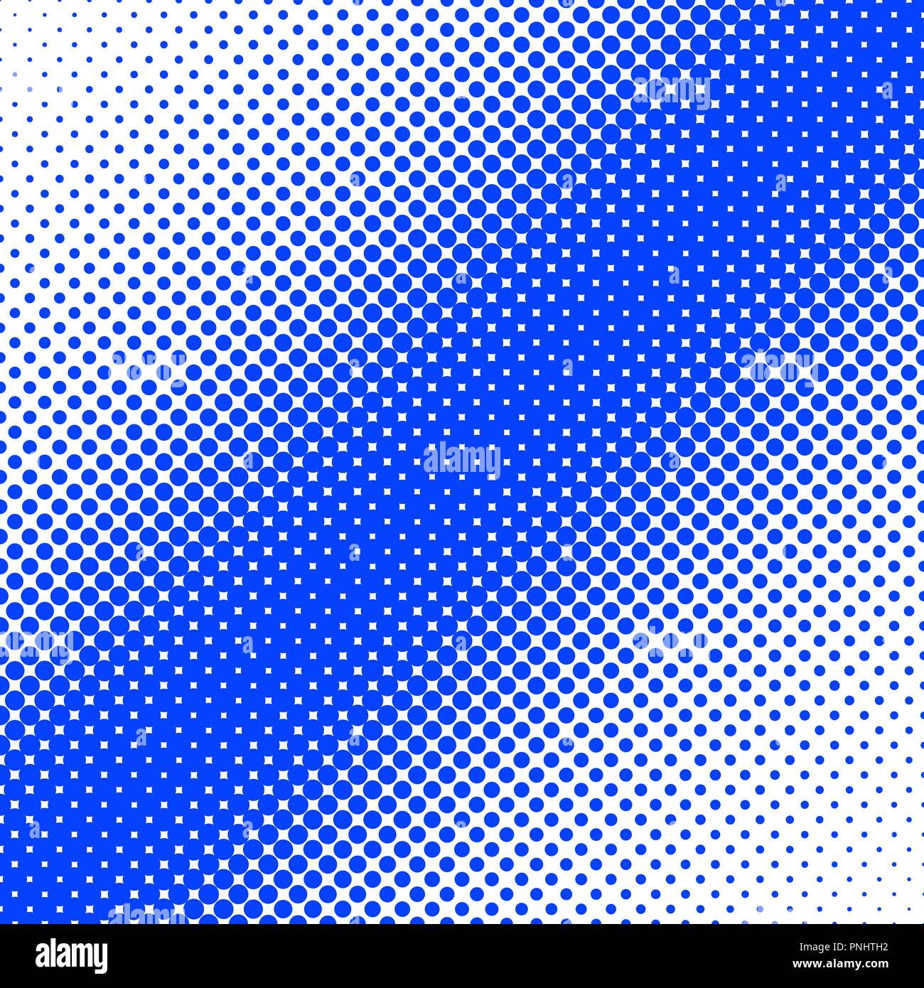 Geometrical halftone dot pattern background - vector design Stock ...
