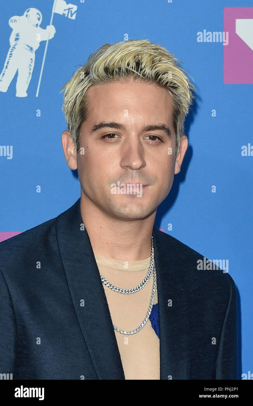 2018 MTV Video Music Awards held at Radio City Music Hall - Arrivals  Featuring: G-Eazy Where: New York, New York, United States When: 20 Aug 2018 Credit: WENN.com Stock Photo