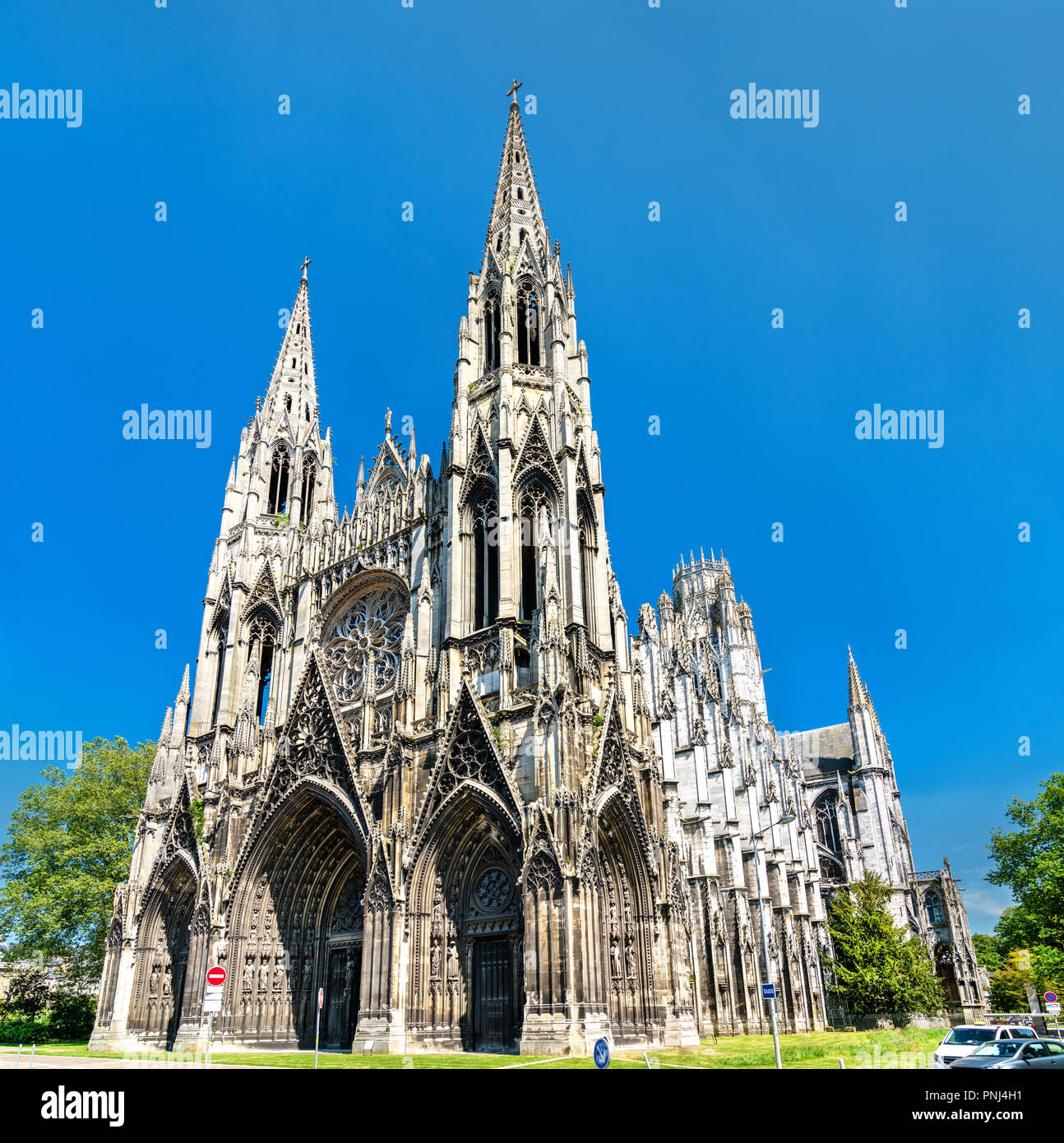 Saint ouen abbey church hi-res stock photography and images - Alamy