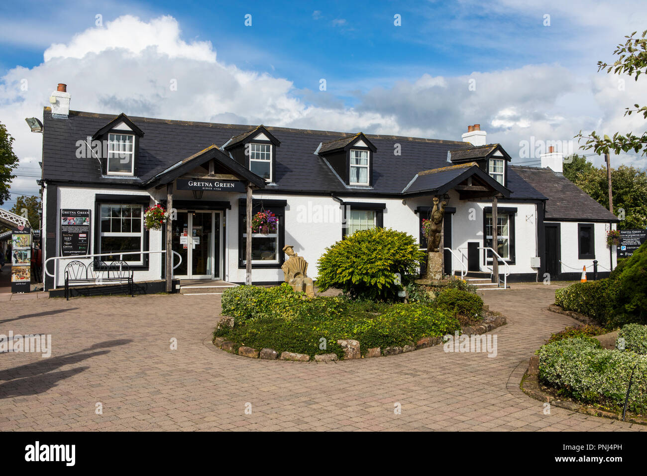 Gretna Green, Scotland August 24th 2018 The historic Gretna Green