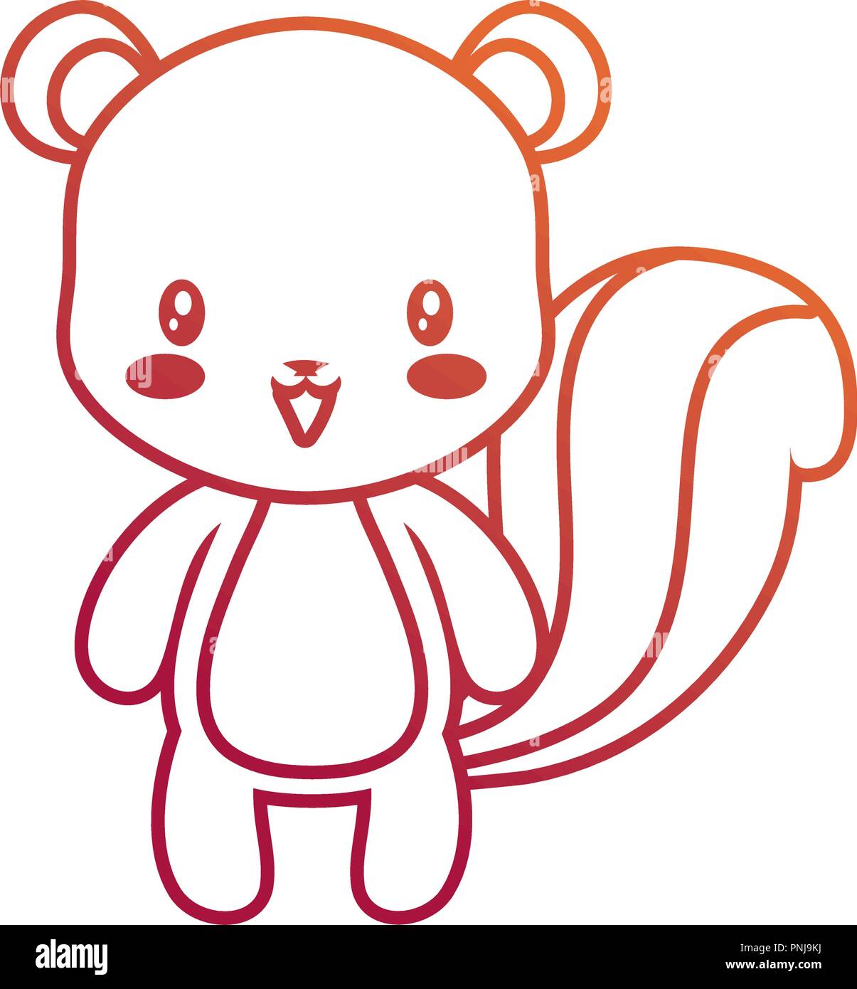 Cute Squirrel Animal Baby Drawing Cartoon Vector Illustration Neon Stock Vector Image Art Alamy Cute Squirrel Animal Baby Drawing Cartoon Vector Illustration Neon Stock Vector Image Art Alamy