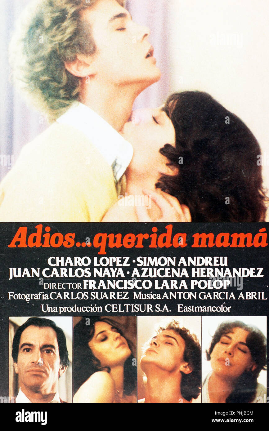 Original film title: ADIOS, QUERIDA MAMA. English title: ADIOS, QUERIDA MAMA.  Year: 1980. Director: FRANCISCO LARA POLOP Stock Photo - Alamy