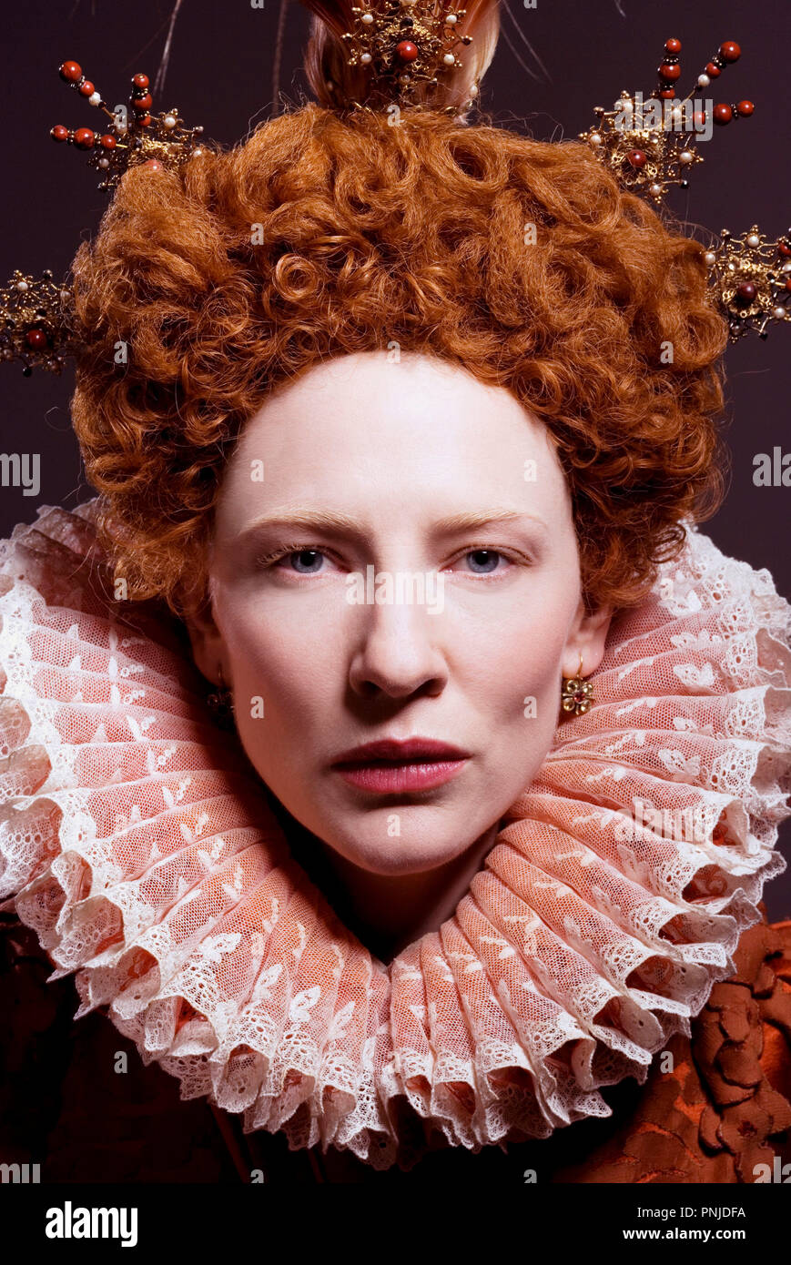 Queen Elizabeth I Wig -MADE TO ORDER -Free Domestic Shipping ...
