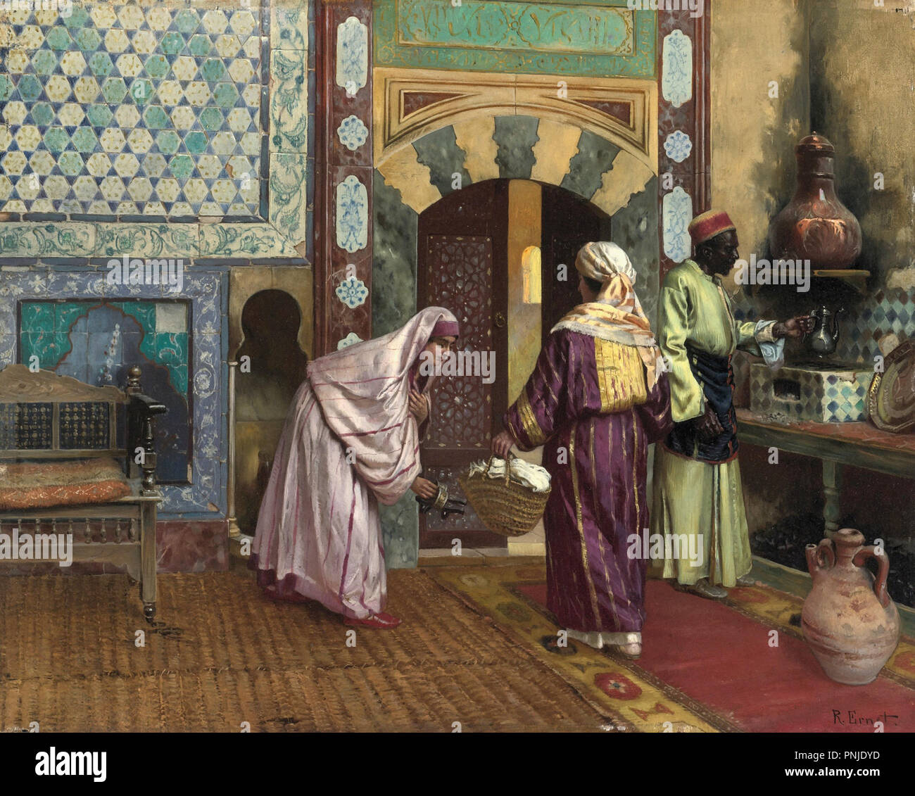 Rudolf ernst painting hi-res stock photography and images