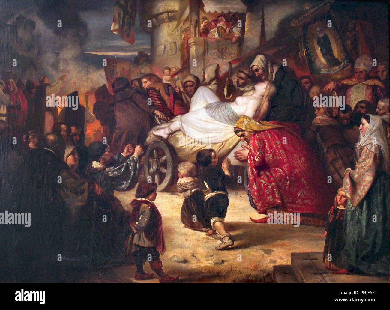 Hexe, scheiterhaufen hi-res stock photography and images - Alamy