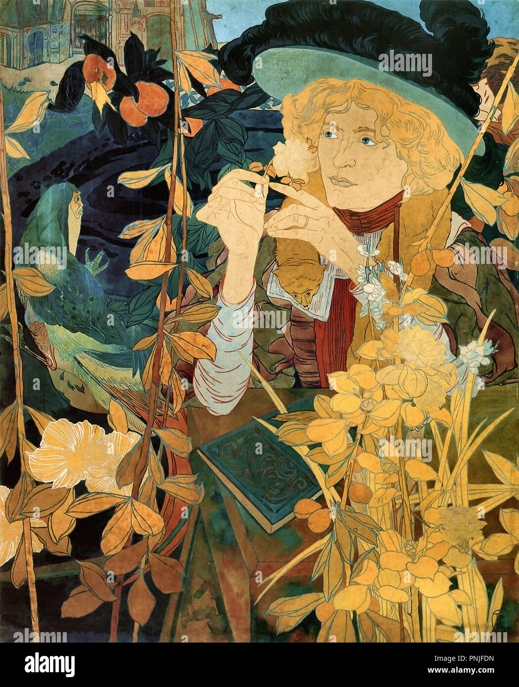 Georges de feure painting hi-res stock photography and images - Alamy