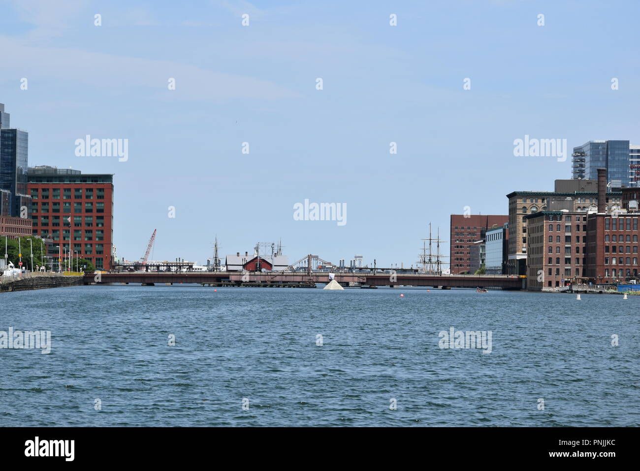 Boston's Fort Point Channel links downtown to the Seaport and South