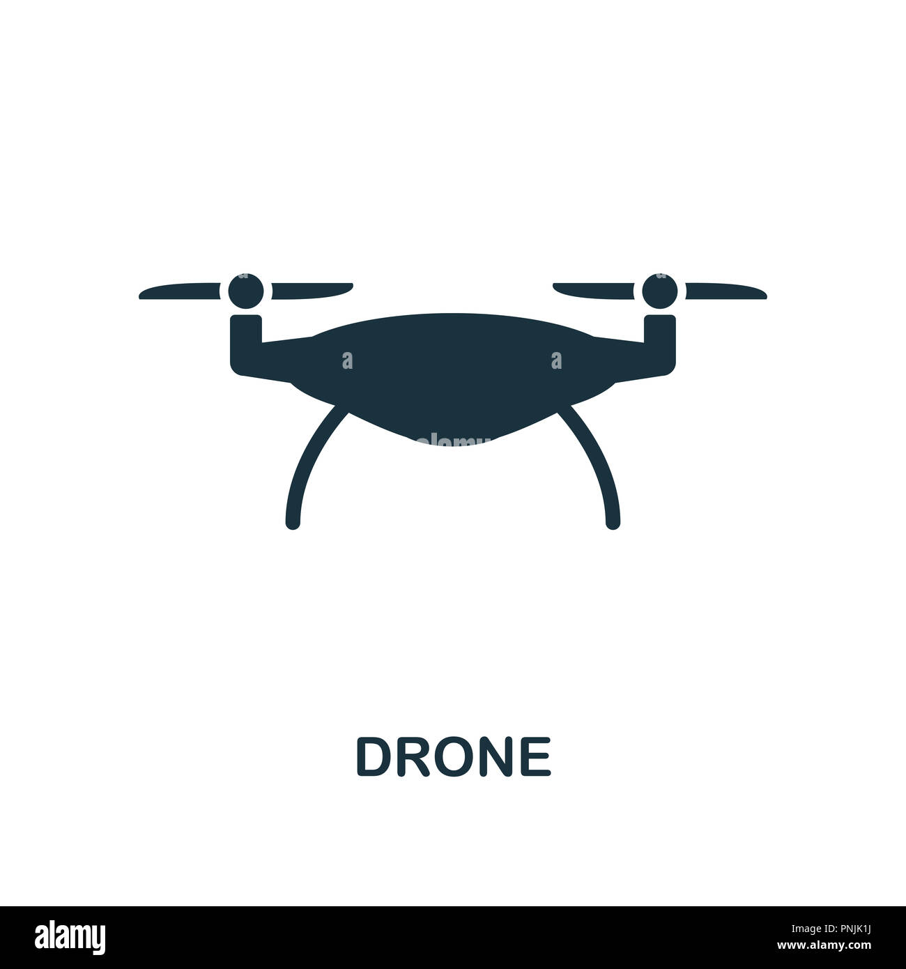 Drone pictogram hi-res stock photography and images - Alamy
