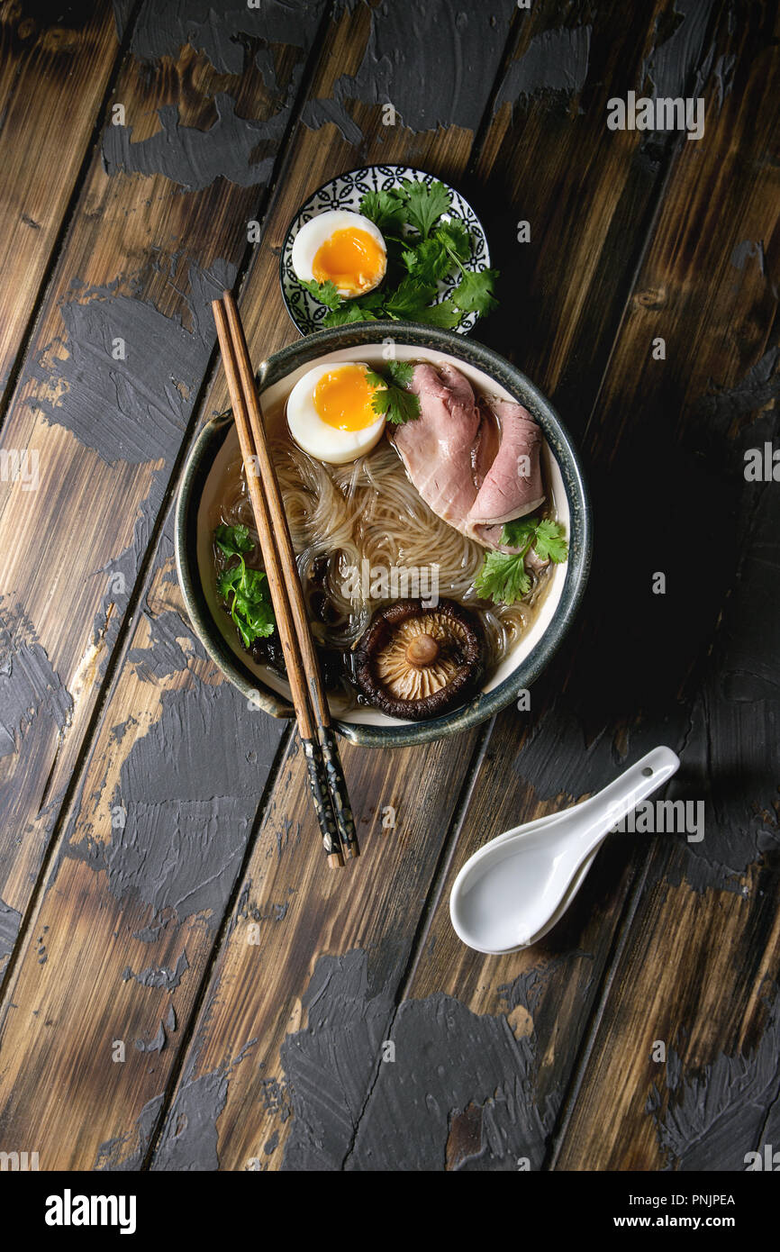 Japanese Noodle Soup Stock Photo Alamy