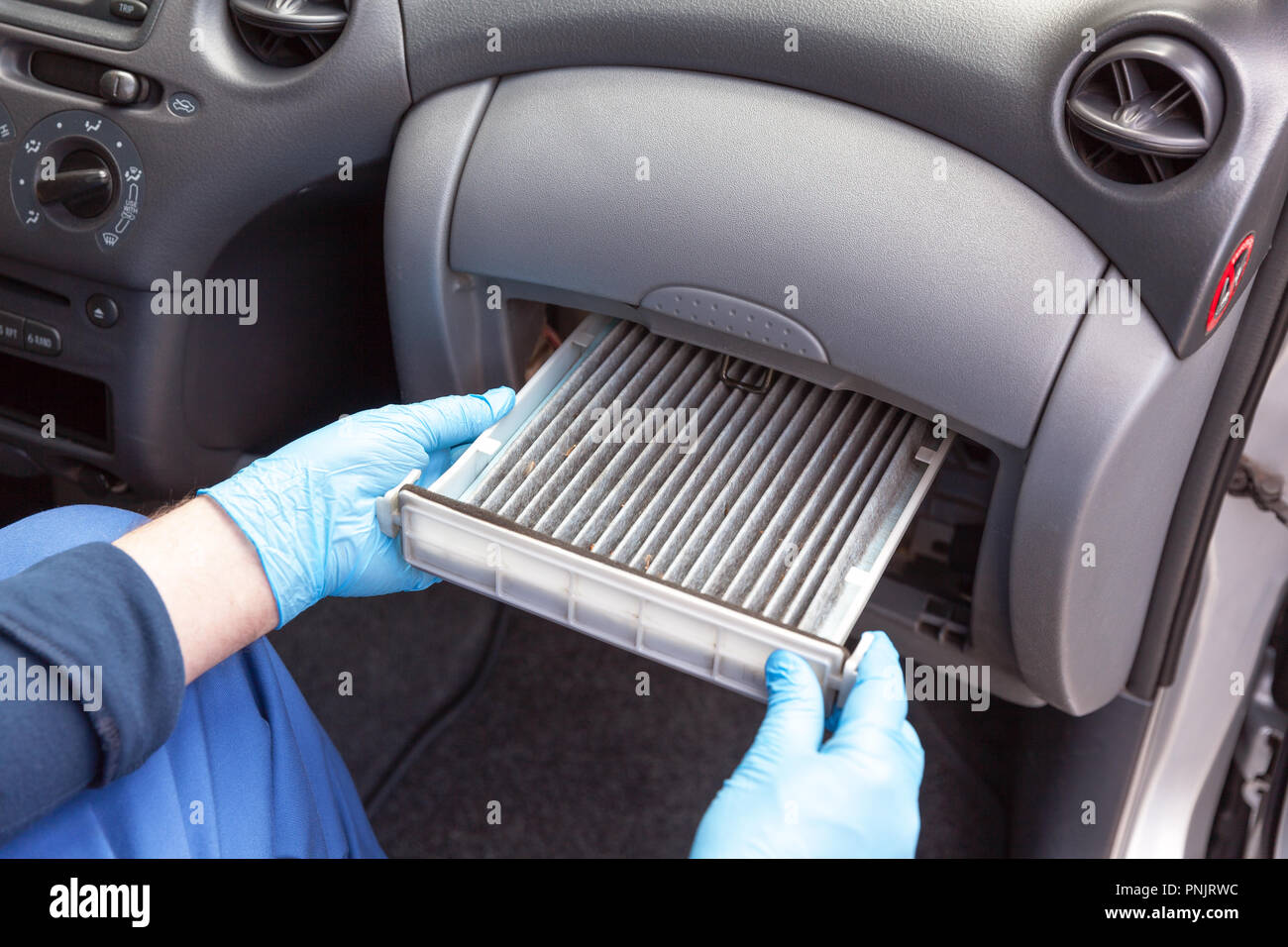 Dirty Car Interior Stock Photos Dirty Car Interior Stock