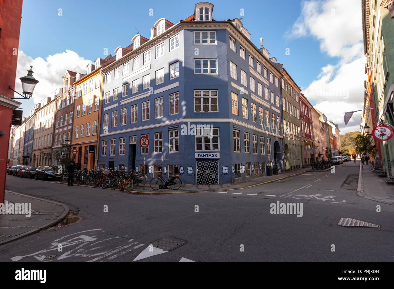 Fantask book store in Sankt Peders Stræde, Copenhagen, Denmark Stock Photo  - Alamy