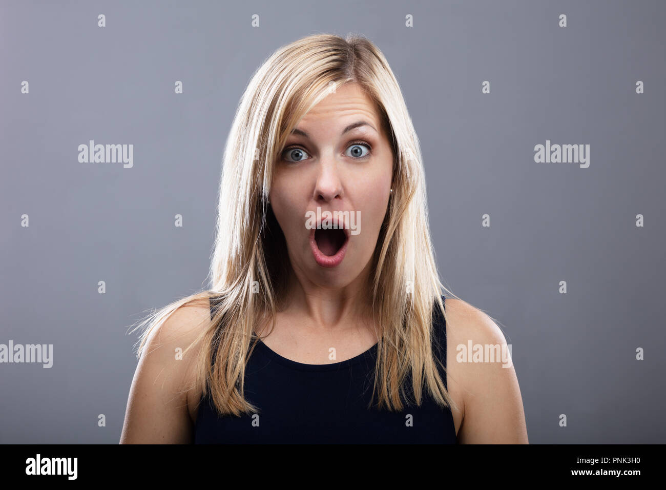 Shocked Woman Face Shocked Woman Face