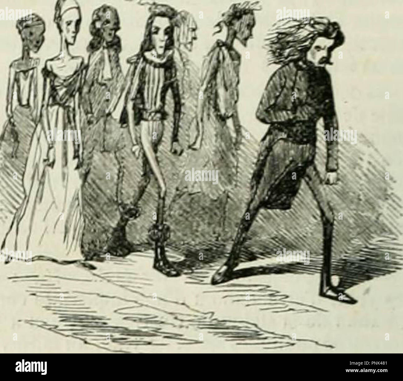 'L'illustration : journal universel' (1843) Stock Photo