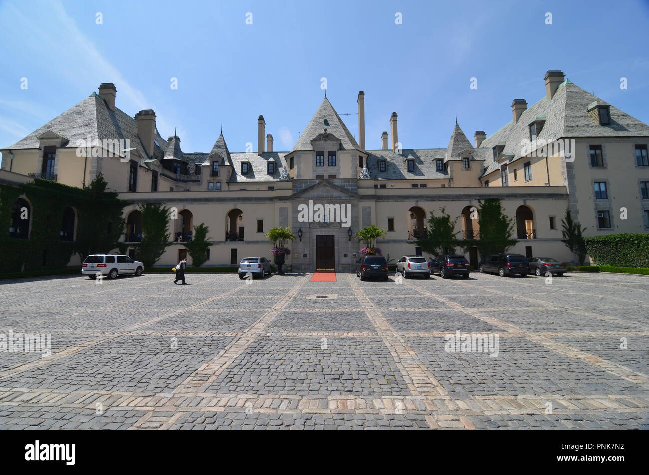 Old Westbury, New York State. Long Island Gold Coast Mansion Stock