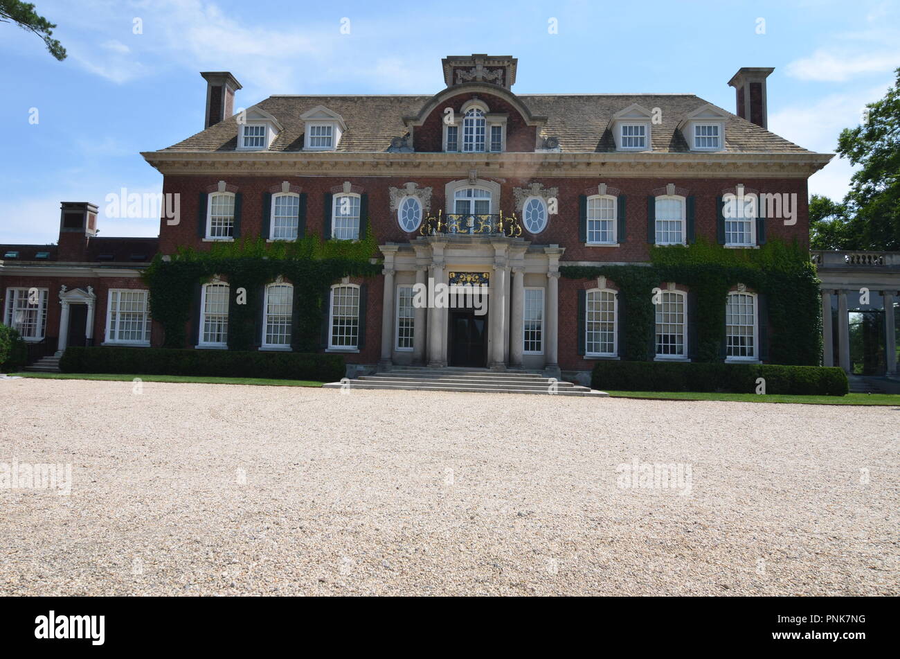 Old Westbury, New York State. Long Island Gold Coast Mansion Stock