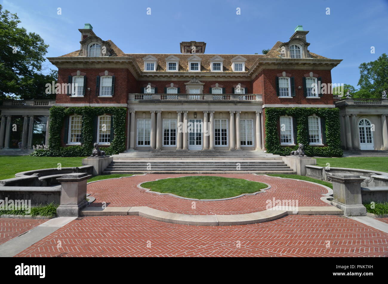 Old Westbury, New York State. Long Island Gold Coast Mansion Stock