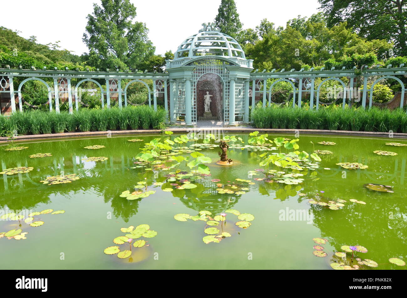 Old Westbury, New York State. Long Island Gold Coast Mansion Stock Photo Alamy