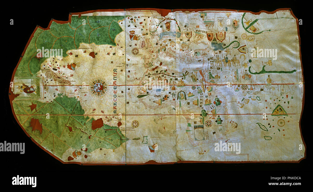 Chart of juan de la cosa hires stock photography and images Alamy