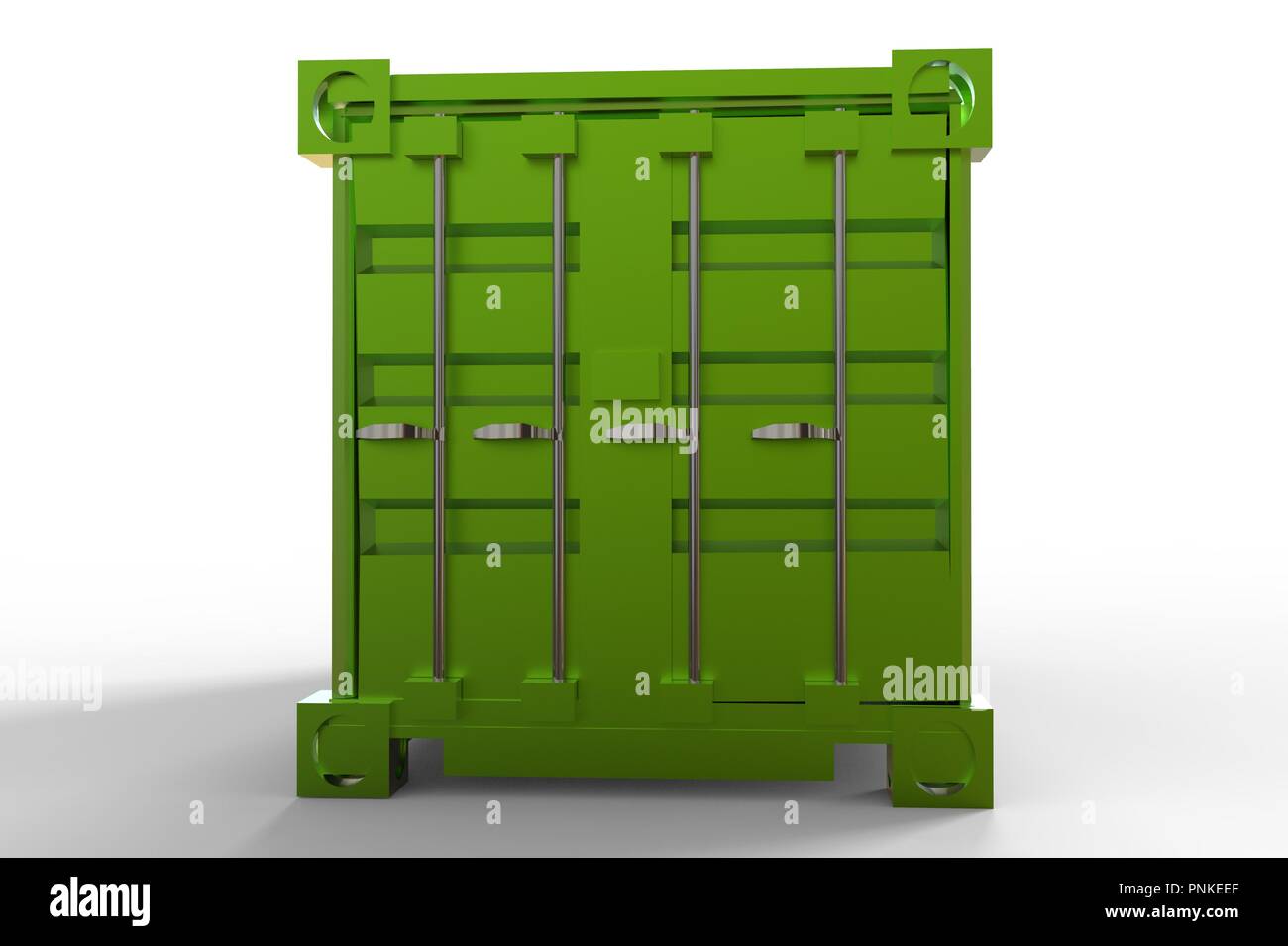 3d render freight trailer shipping hi-res stock photography and images ...