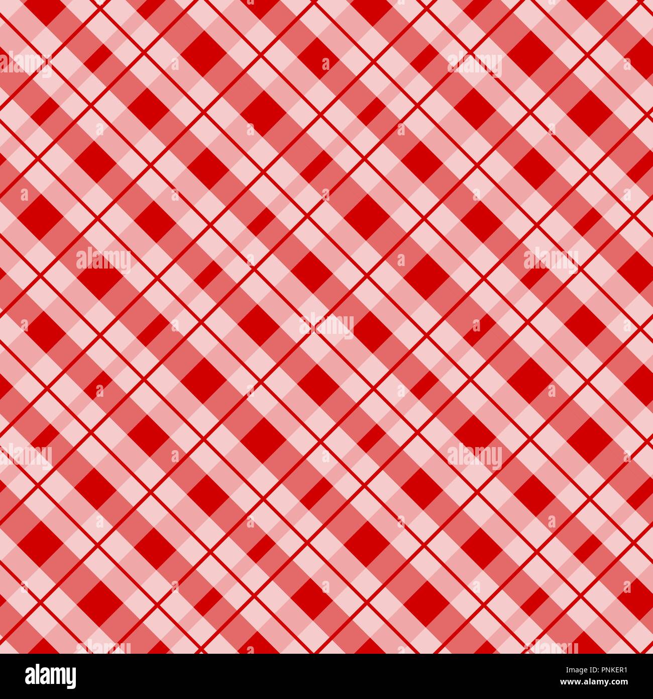 Scottish cage, red celtic. Scottish red checkered background. Scottish pattern. Vector illustration eps10 Stock Vector