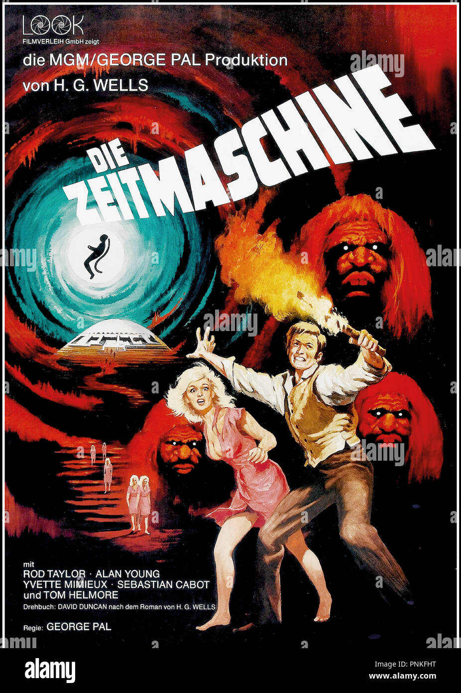 La Machine à Explorer Le Temps 1960 H.g. Wells The Time Machine Stock Photos & H.g. Wells The Time Machine