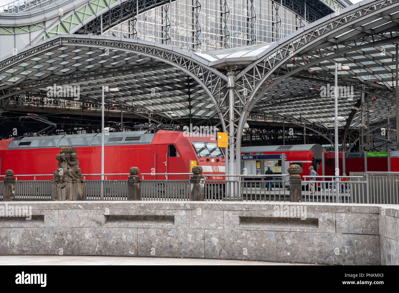 Railway station in Cologne, Germany Stock Photo - Alamy
