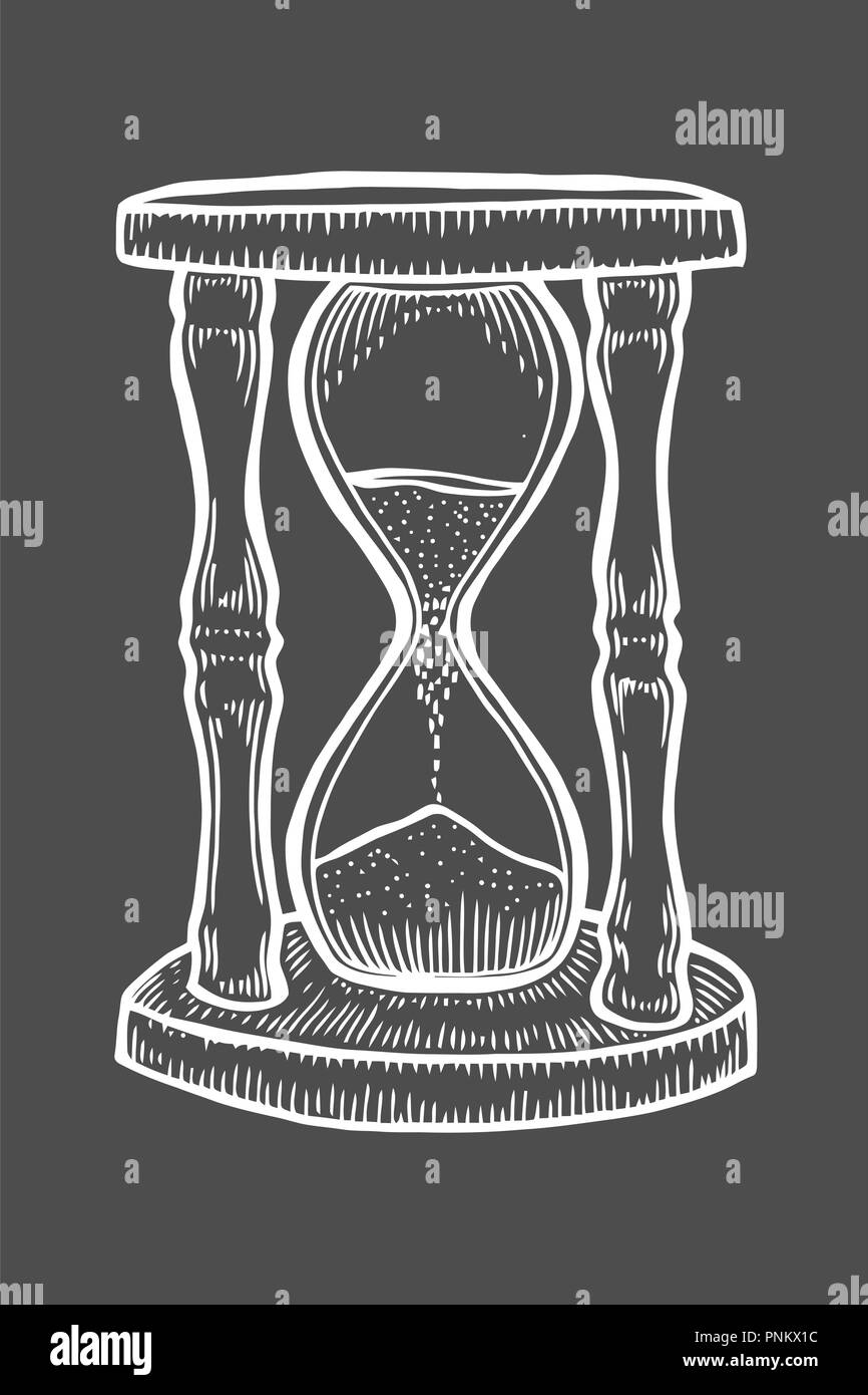 How To Draw An Hourglass Step By Step