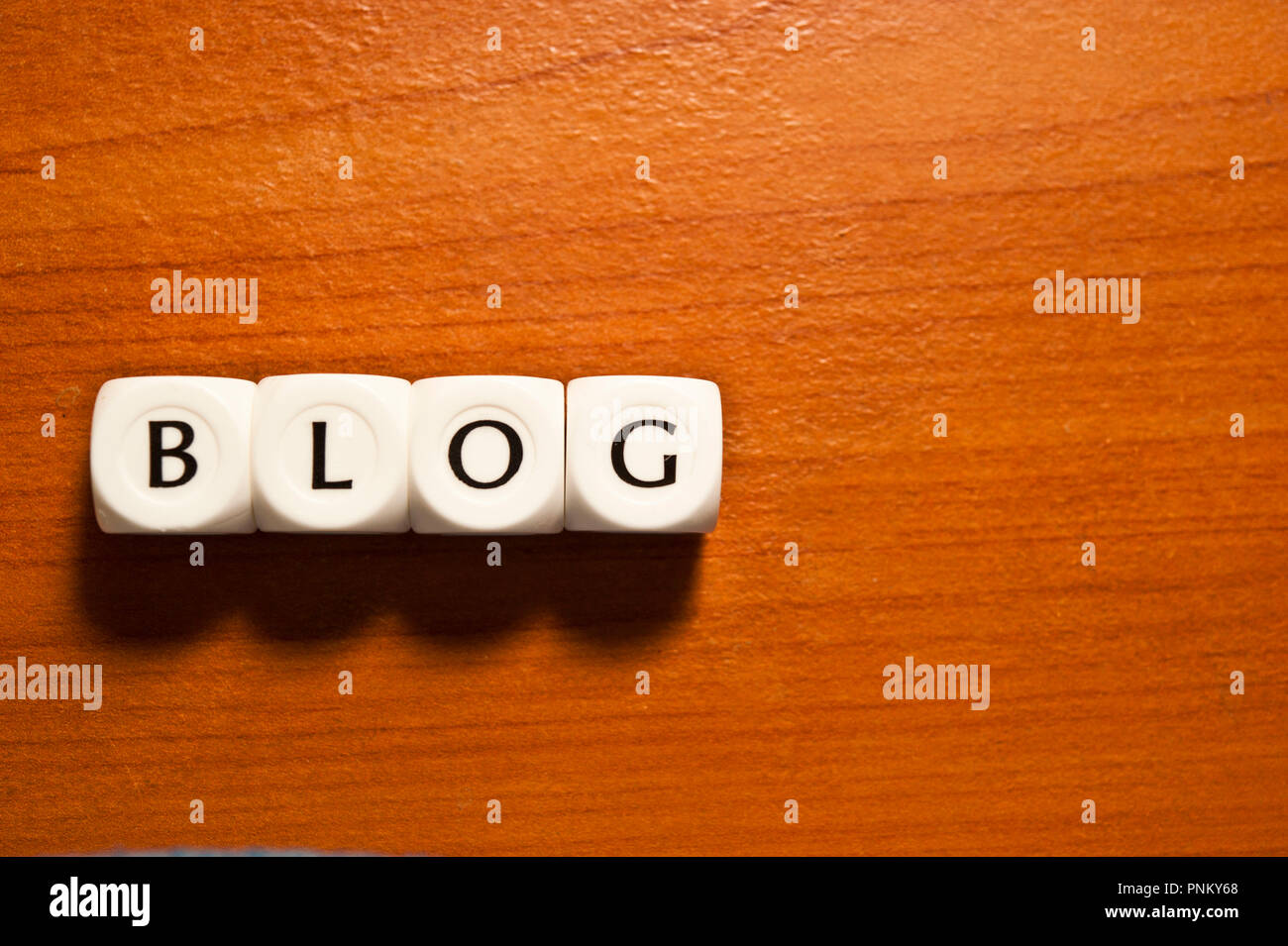 Blog letters hi-res stock photography and images - Alamy
