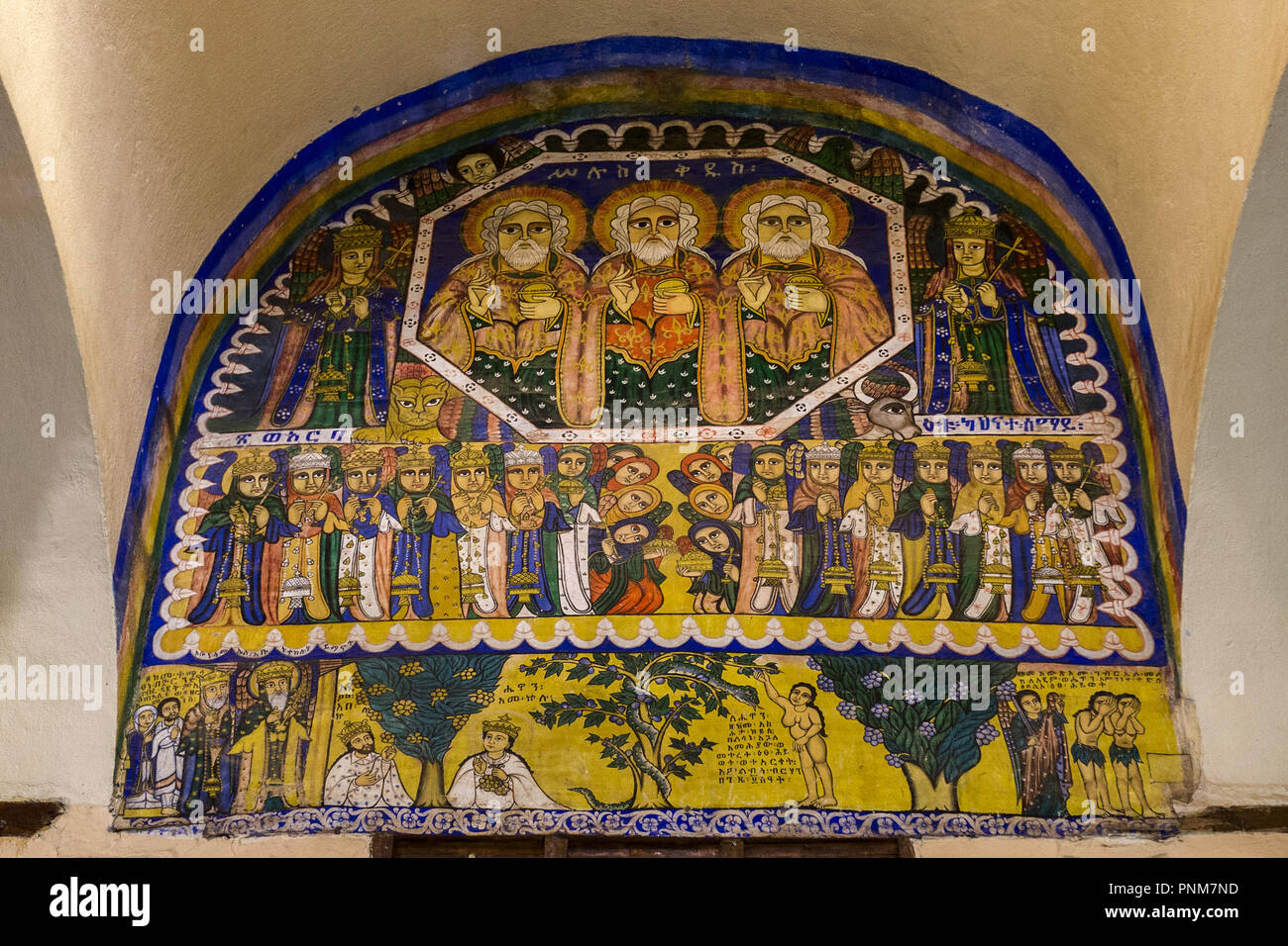 3 Wise Men Story Of Garden Of Eden Interior To Church Founded By