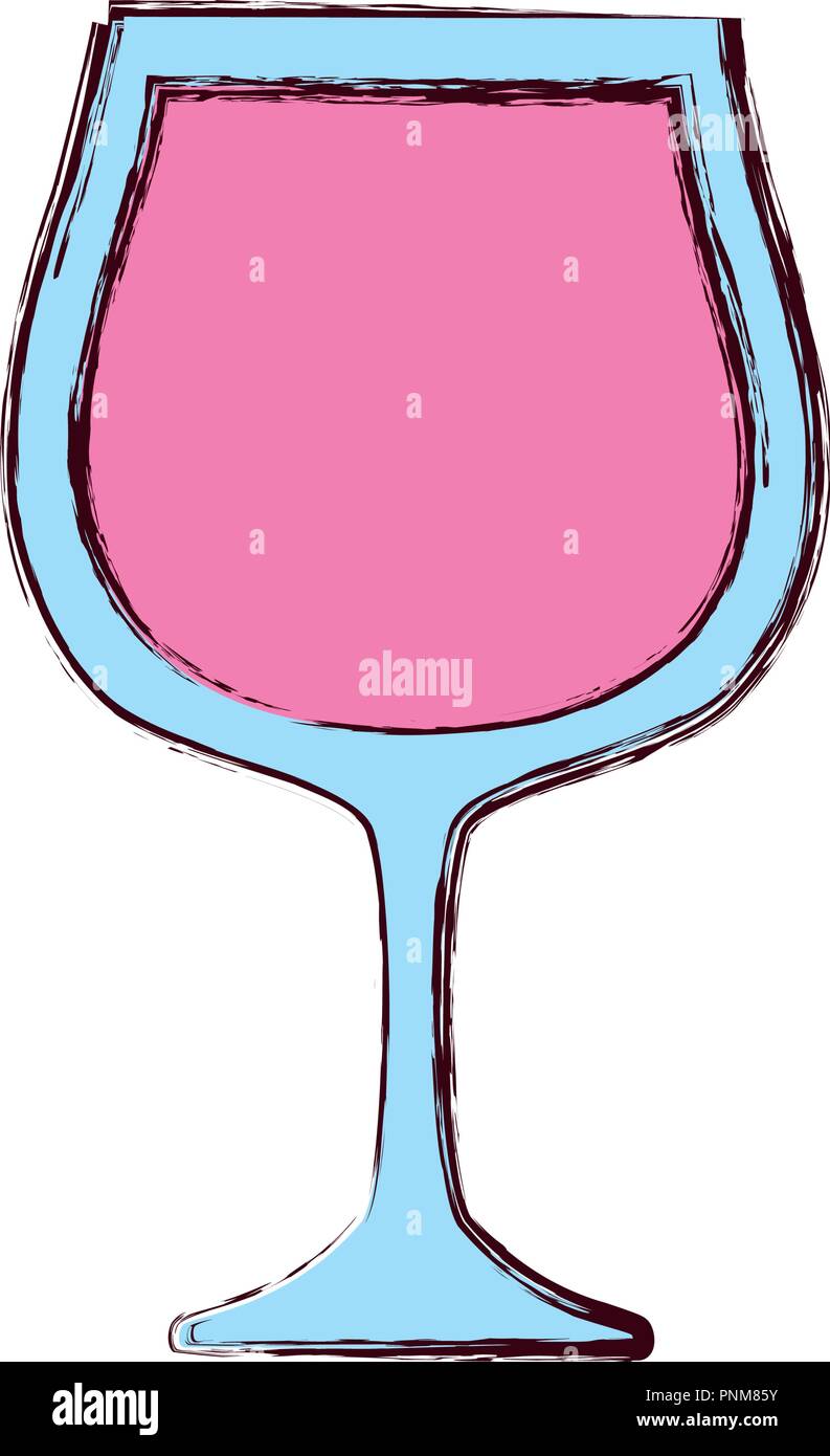 wine glass icon over white background, vector illustration Stock Vector ...