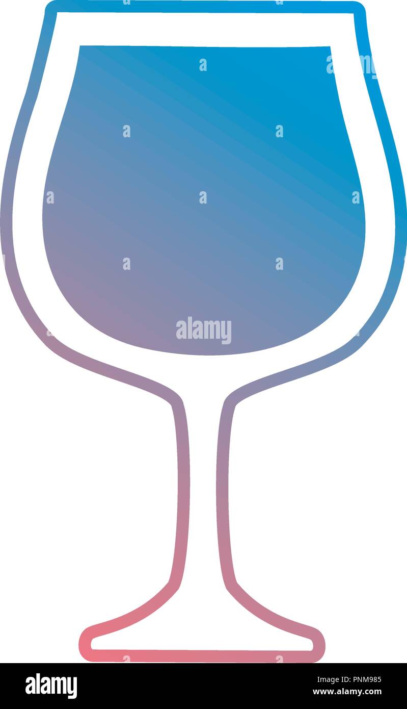 wine glass icon over white background, vector illustration Stock Vector ...