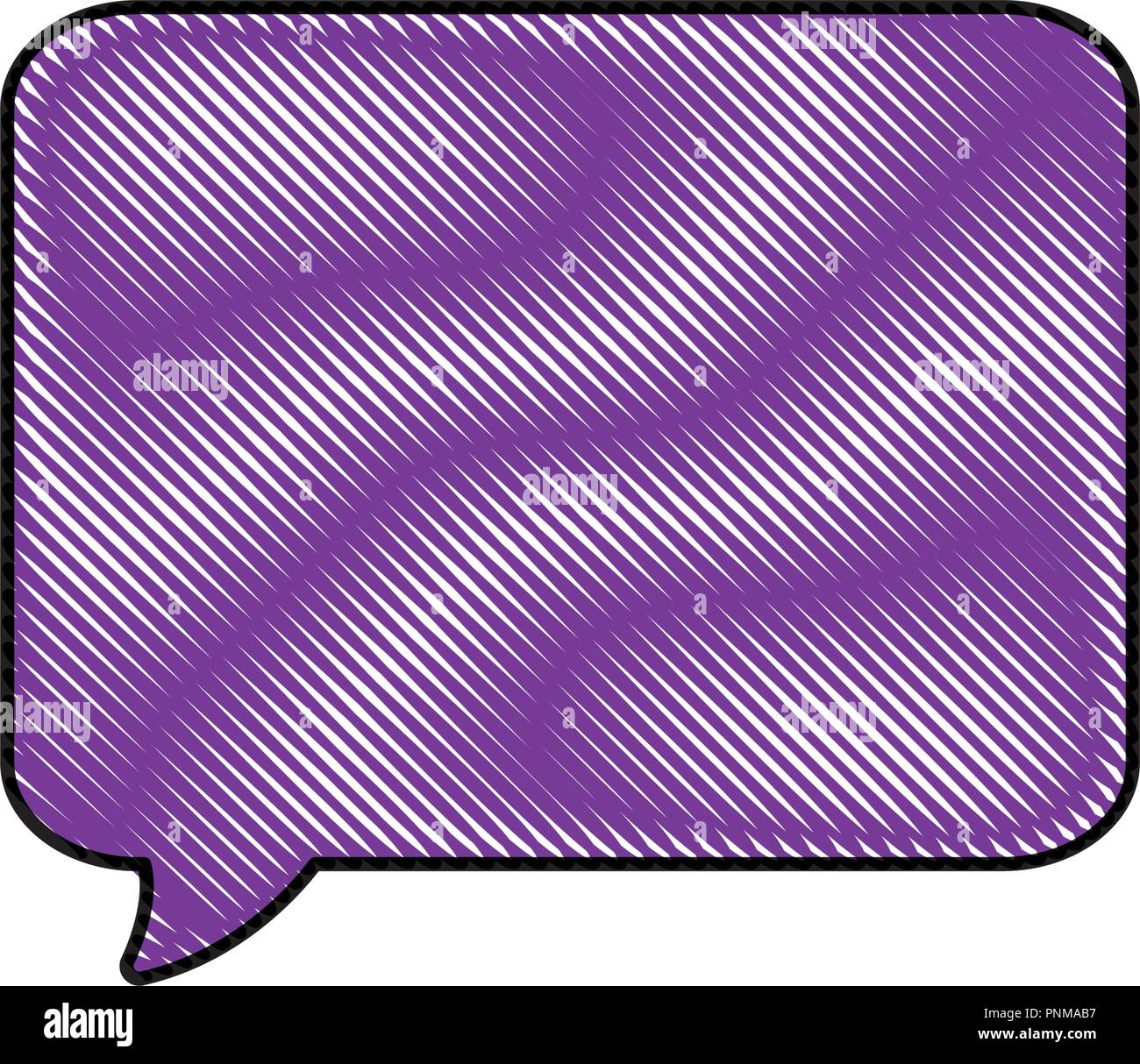 speech bubble message chat communication vector illustration Stock ...