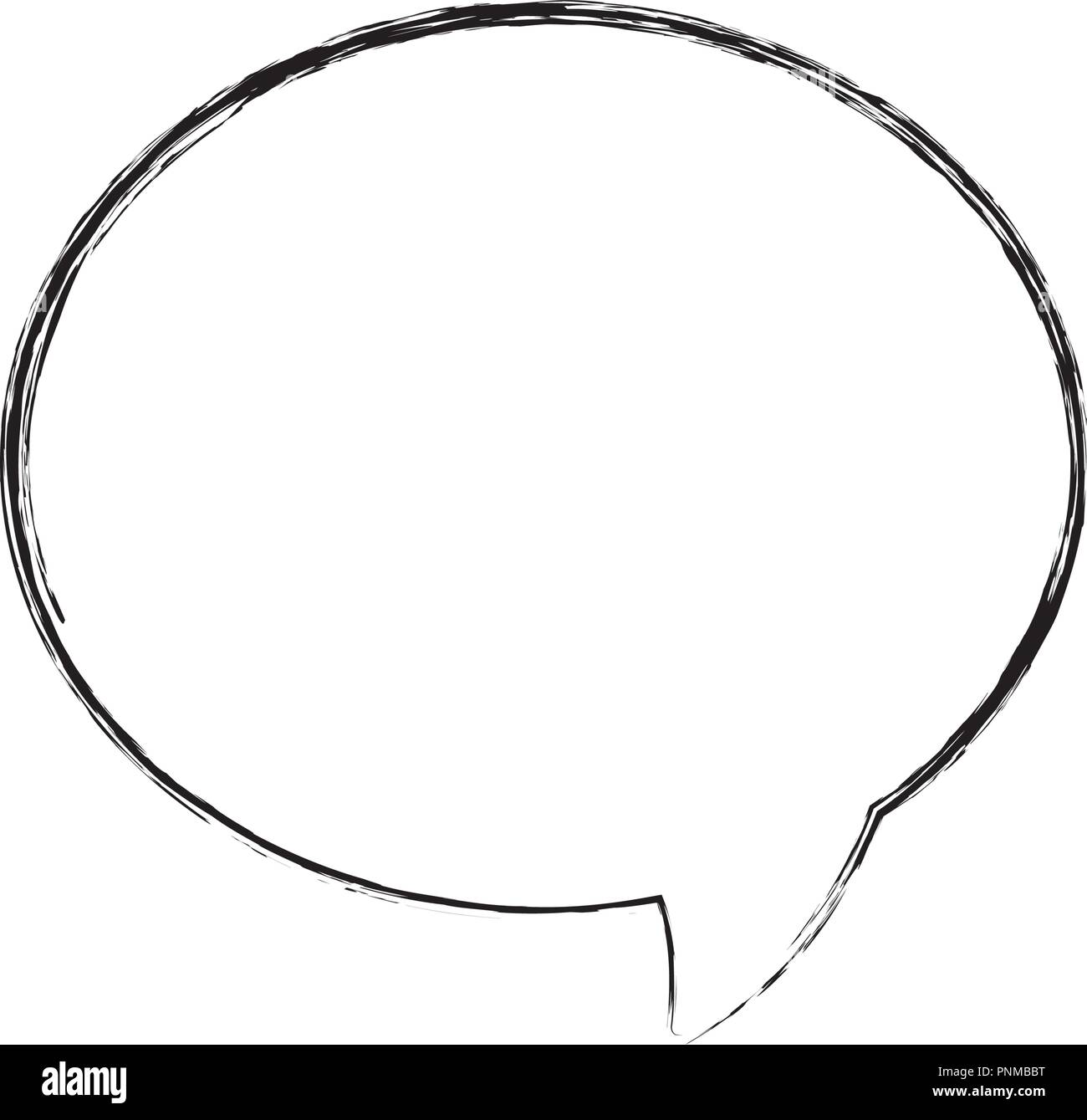 speech bubble icon over white background, vector illustration Stock ...
