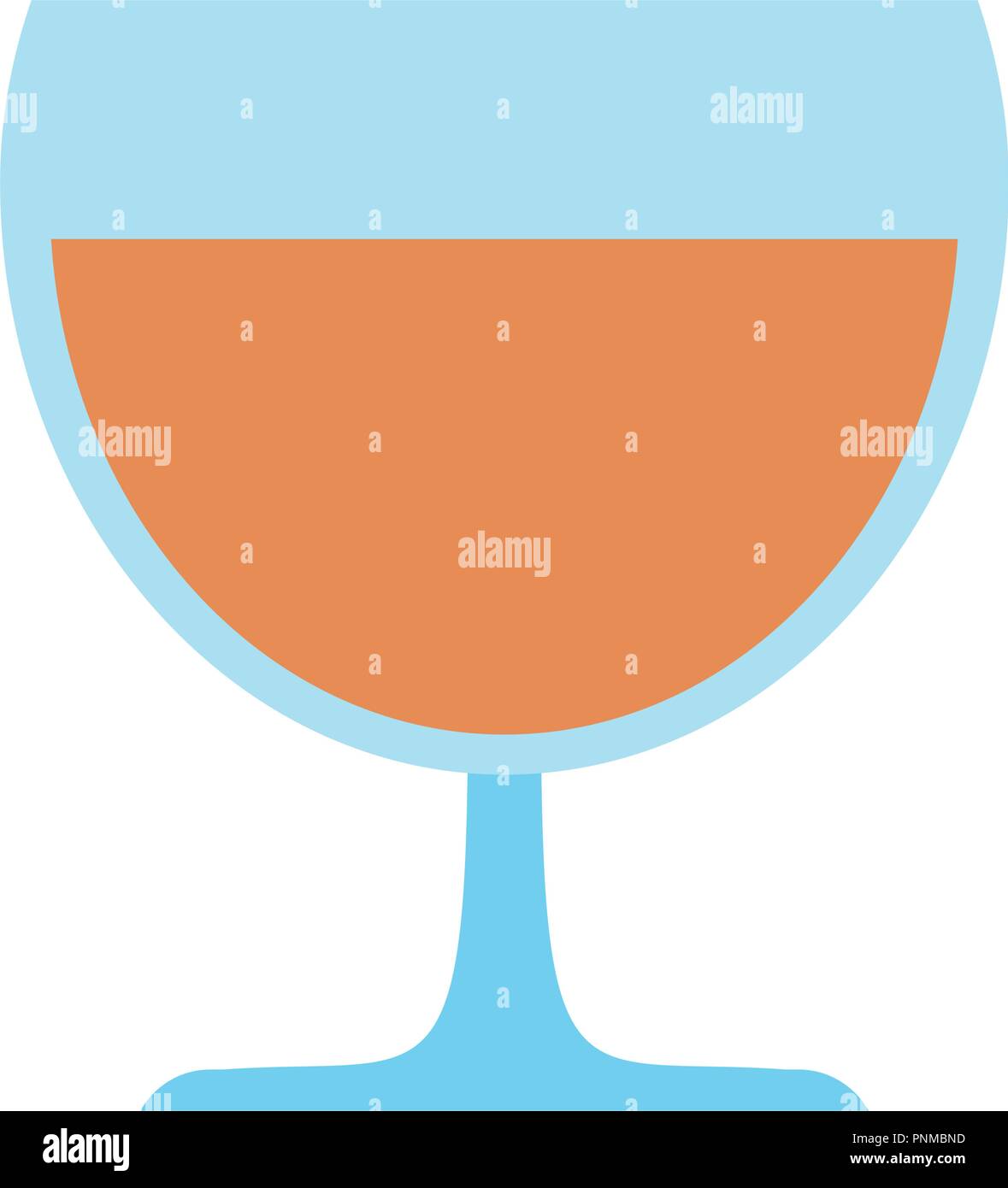 wine glass icon over white background, vector illustration Stock Vector ...