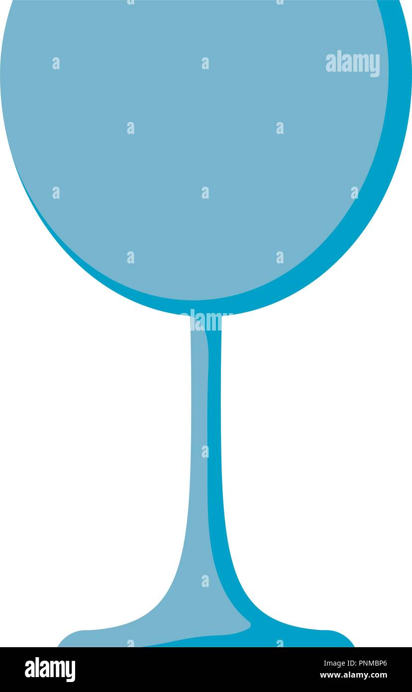 wine glass icon over white background, vector illustration Stock Vector ...