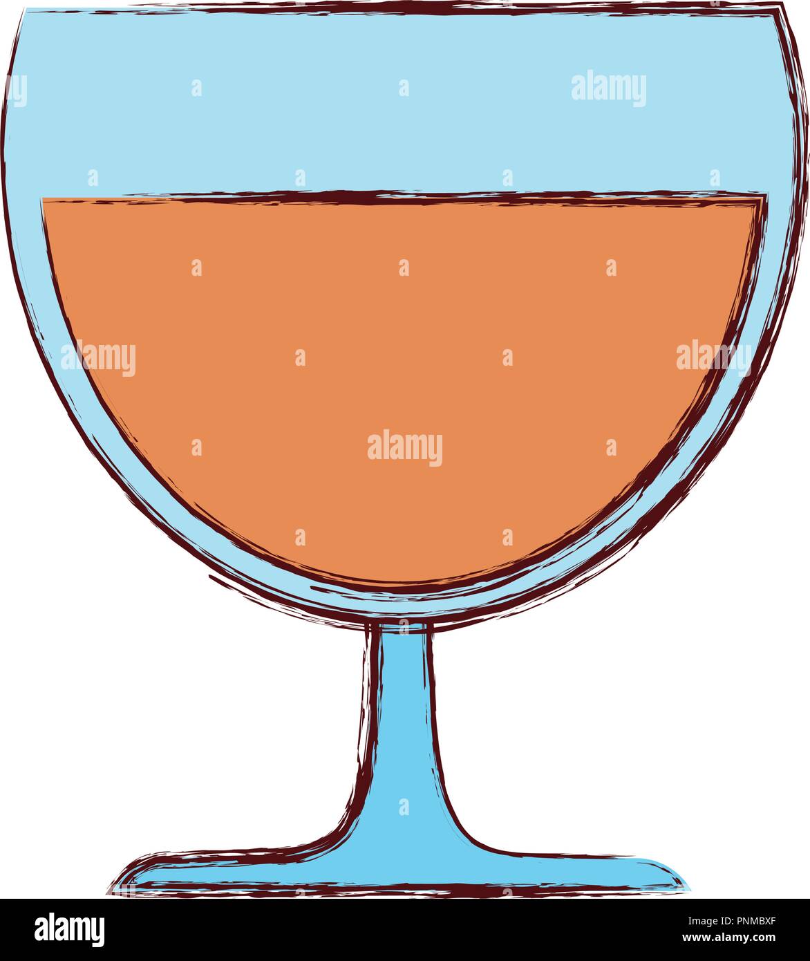wine glass icon over white background, vector illustration Stock Vector ...