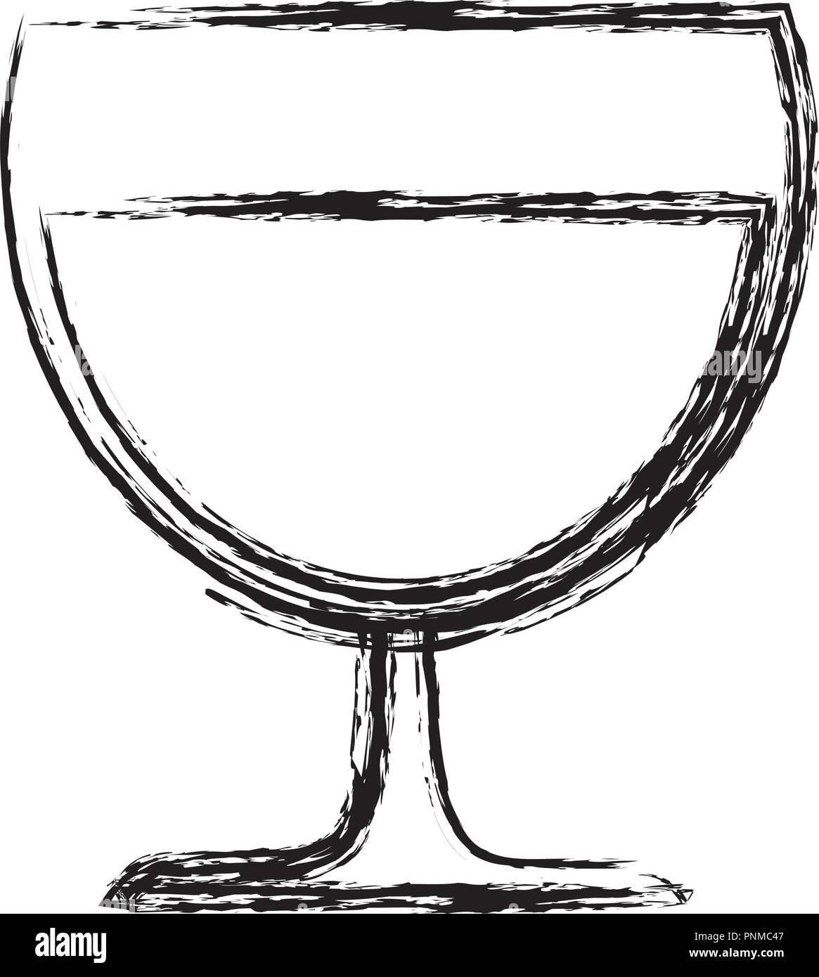 wine glass icon over white background, vector illustration Stock Vector ...