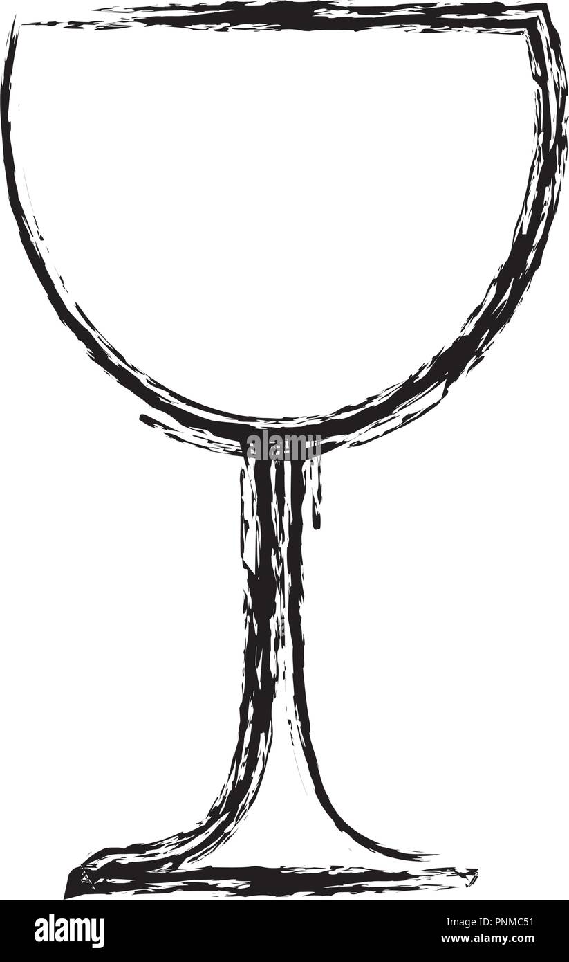 wine glass icon over white background, vector illustration Stock Vector ...