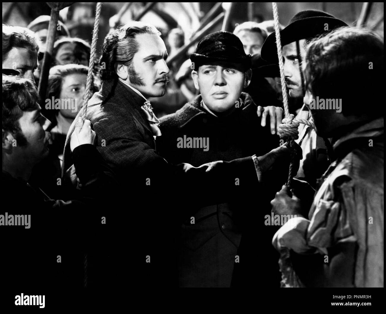 Prod DB © 20th Century Fox / DR LES MISERABLES (LES MISERABLES) de Richard Boleslawski 1935 USA avec Fredric March et Charles Laughton Javert d'après Victor ...