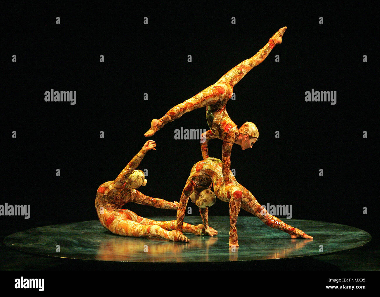 Cirque du Soleil performs "Kooza" at Bicentennial Park in Miami on