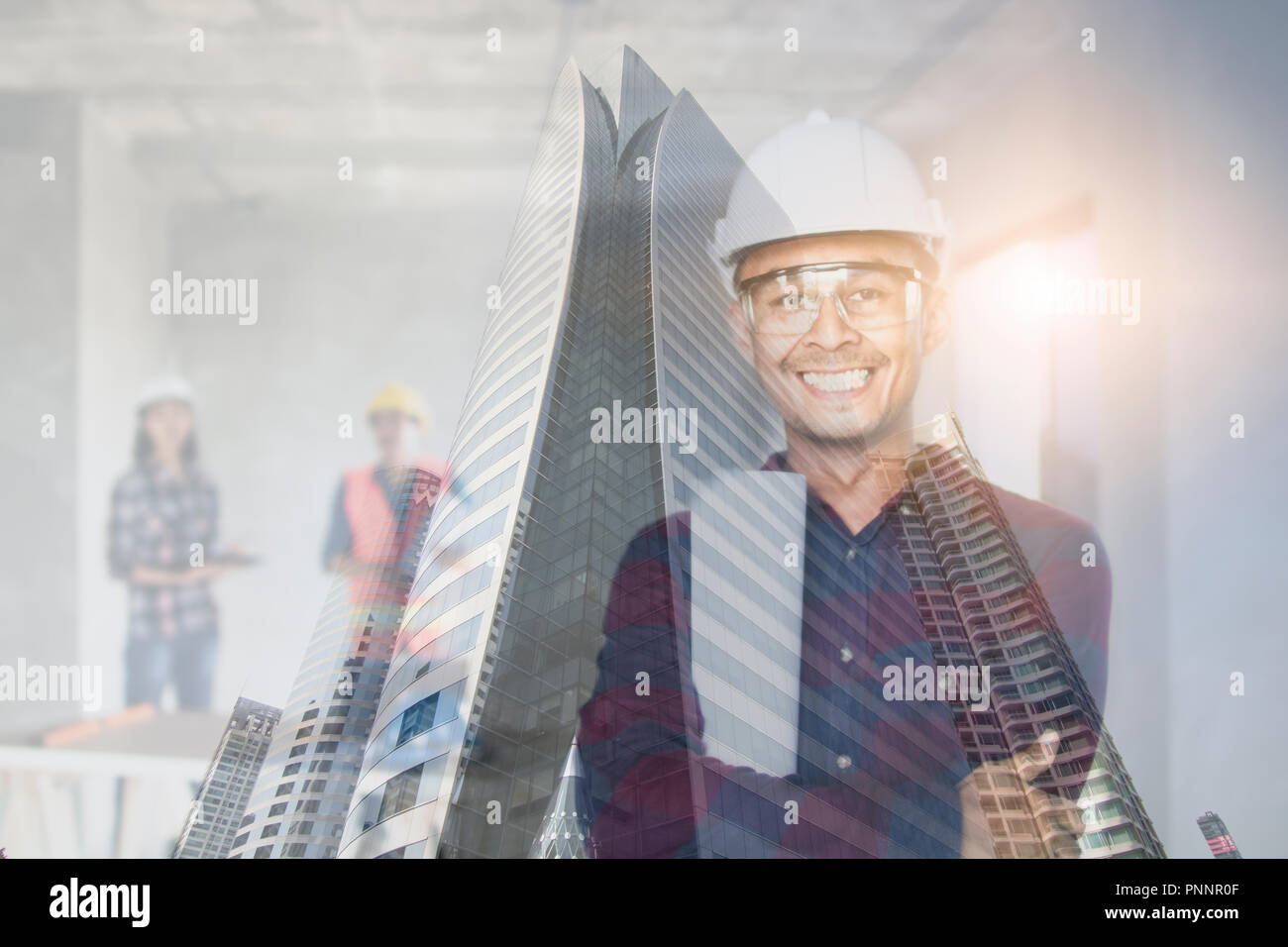 Asian chinese female contractor engineer hi-res stock photography and ...