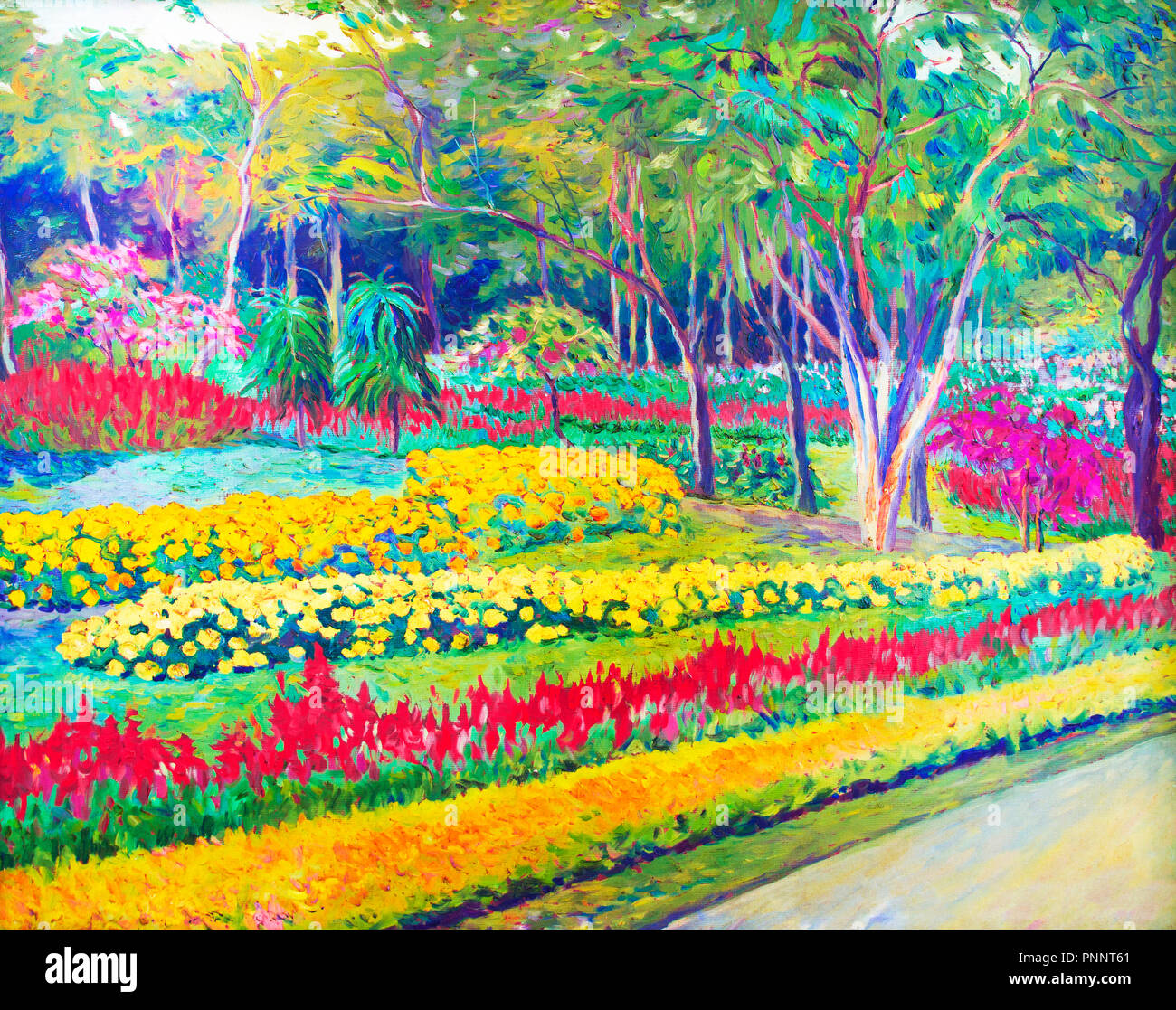 Oil Painting Flower Art in Adobe Fresco Gesso Background Digital Art by Sun  Alan - Pixels