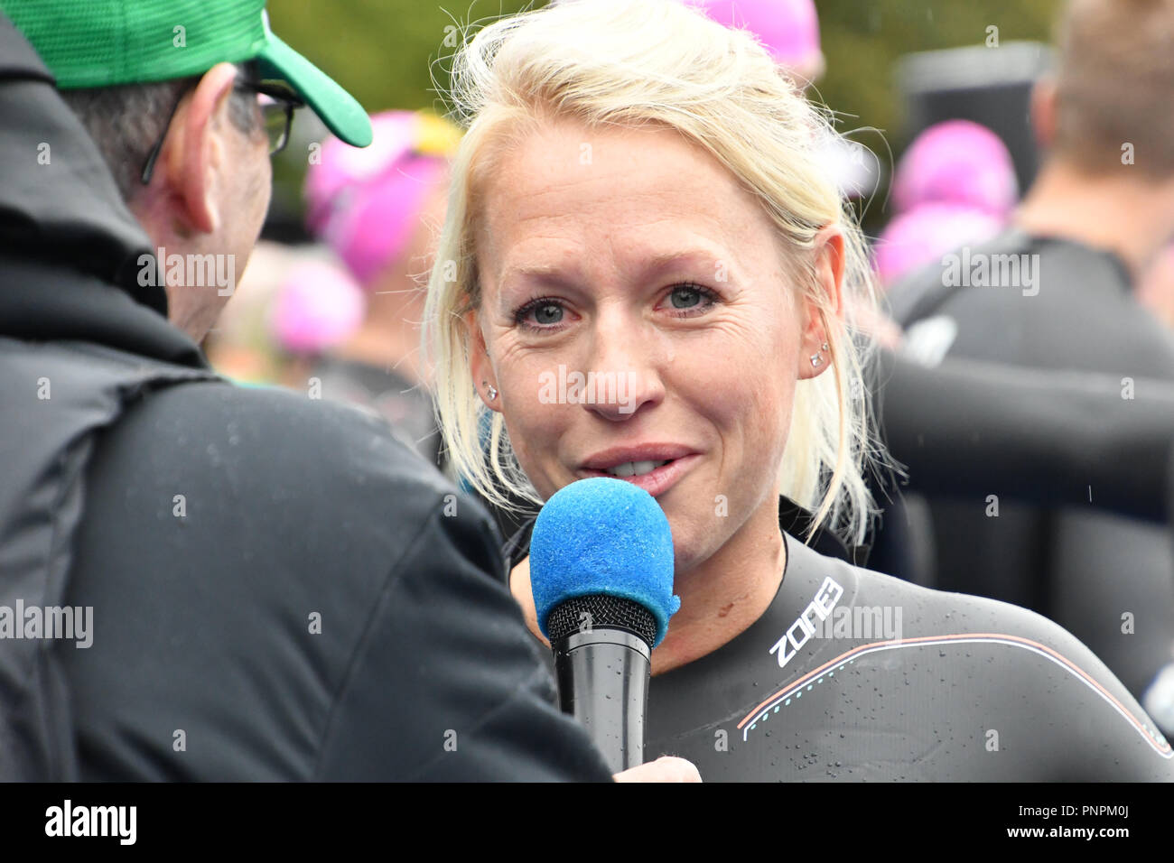 Gail Emms is a English badminton player feeling a bit nervous Swim ...