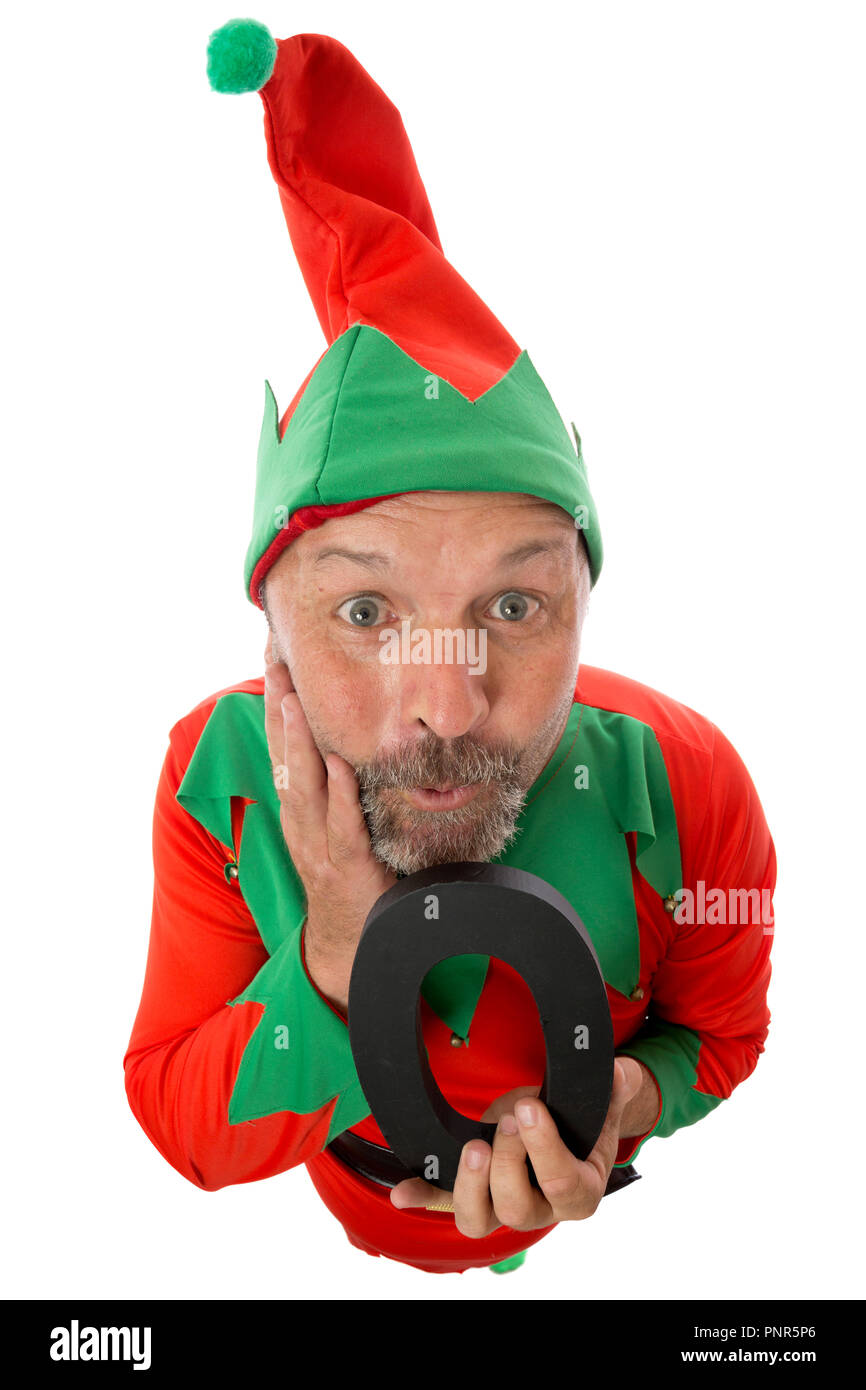 An Elf Countdown to Christmas series Stock Photo Alamy