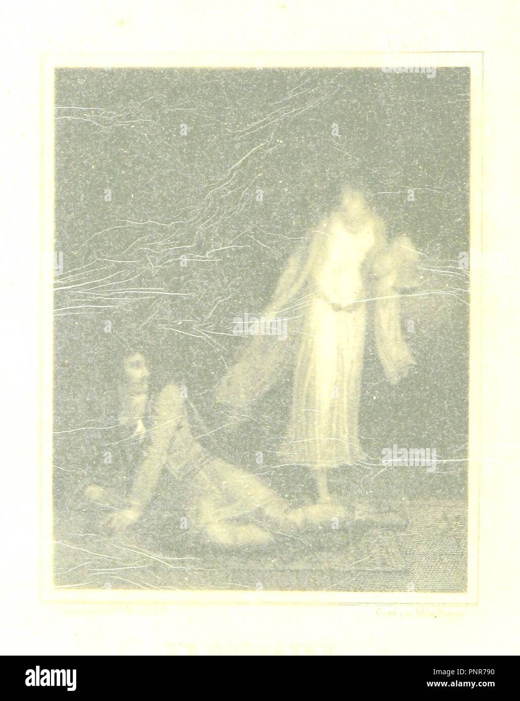 Image  from page 226 of '[u0152uvres complètes de Lord Byron, traduites de l'anglais par MM. A.-P. et E.-D. S. [i.e. Amédée Pichot and Eusèbe de Salle]; troisième édition, entièremen0026. Stock Photo