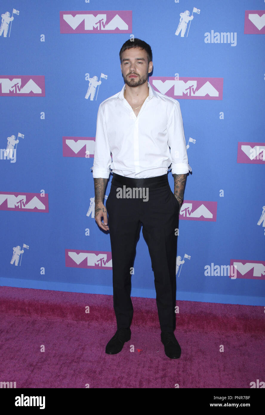 2018 MTV Video Music Awards - Arrivals  Featuring: Liam Payne Where: New York, New York, United States When: 20 Aug 2018 Credit: Apega/WENN.com Stock Photo